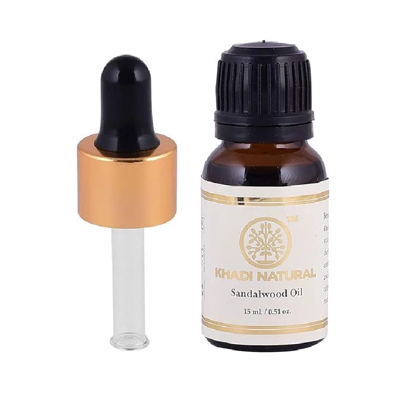 Khadi Natural Sandalwood Essential Oil, 15 ml-5.webp